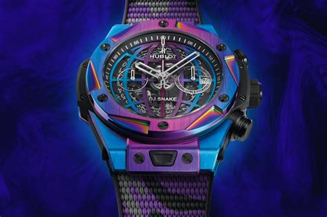 dj snake watch hublot|DJ Snake Hublot Collaboration Exclusive Watch .